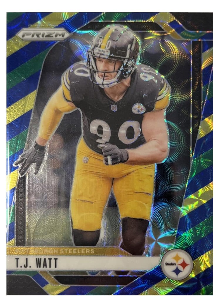 2024 Panini Prizm Base Set T.J. Watt #245 card