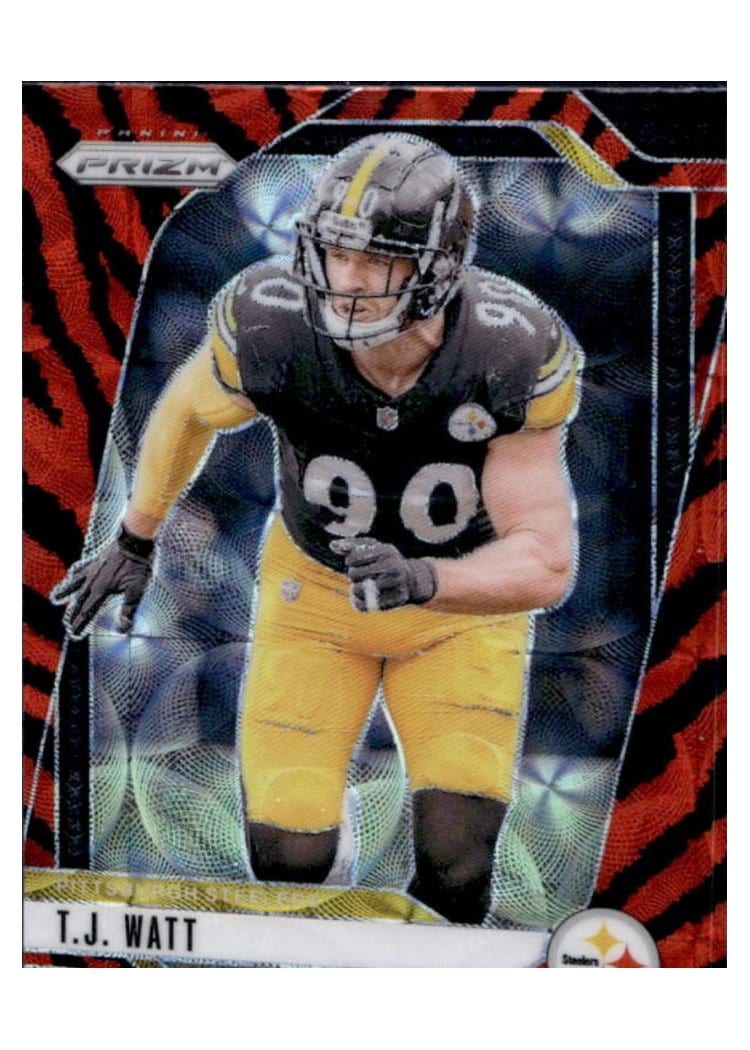 2024 Panini Prizm Base Set T.J. Watt #245 card