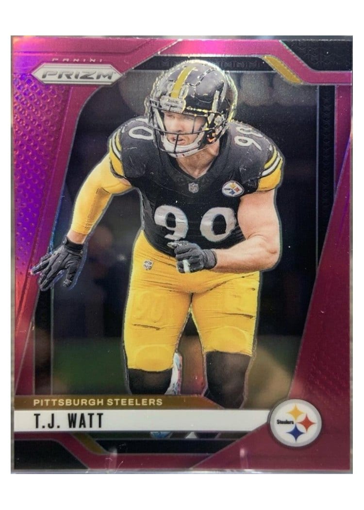 2024 Panini Prizm Base Set T.J. Watt #245 card