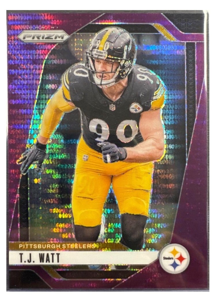 2024 Panini Prizm Base Set T.J. Watt #245 card