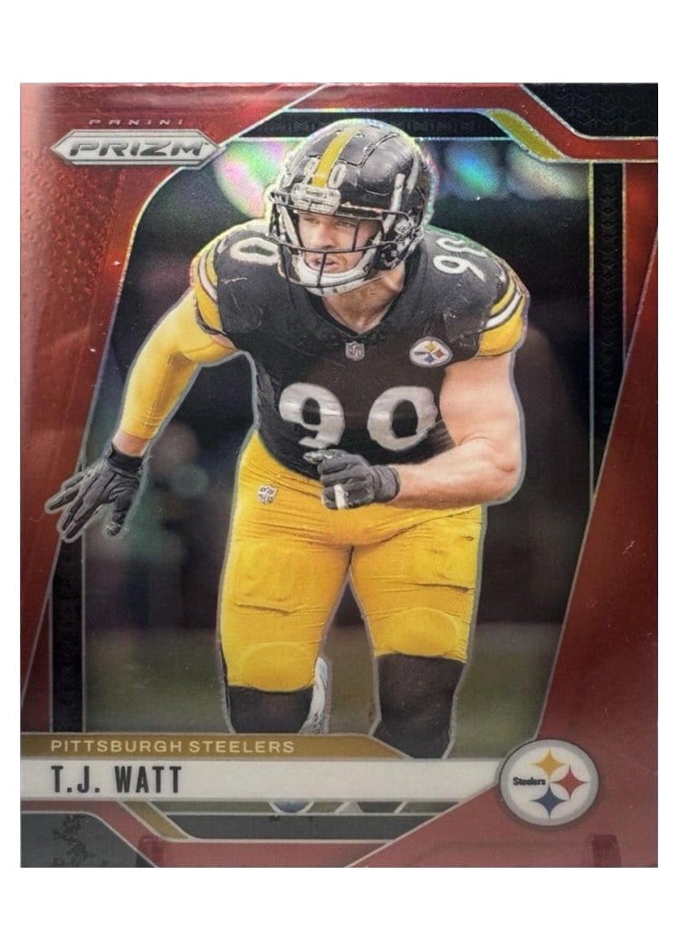 2024 Panini Prizm Base Set T.J. Watt #245 card