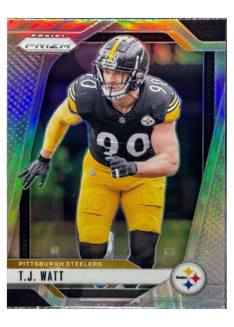 2024 Panini Prizm Base Set T.J. Watt #245 card
