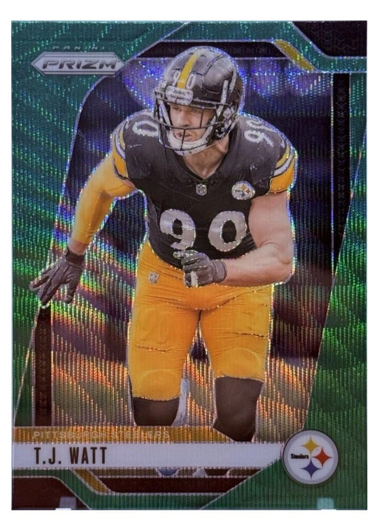 2024 Panini Prizm Base Set T.J. Watt #245 card
