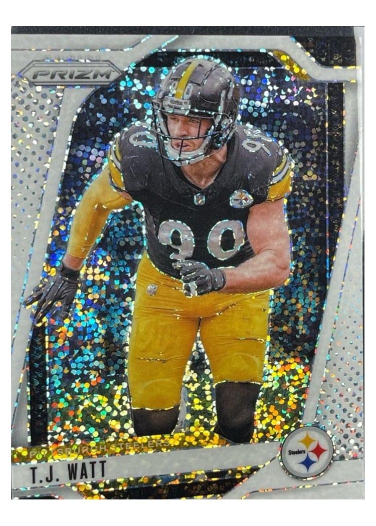 2024 Panini Prizm Base Set T.J. Watt #245 card
