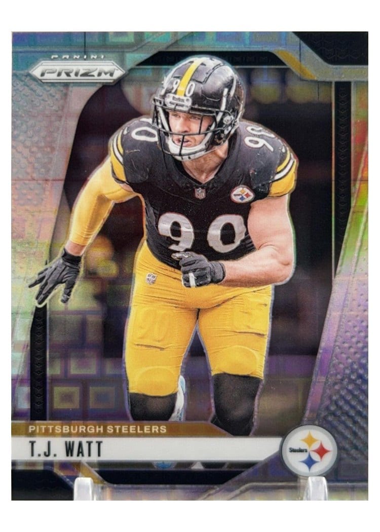 2024 Panini Prizm Base Set T.J. Watt #245 card