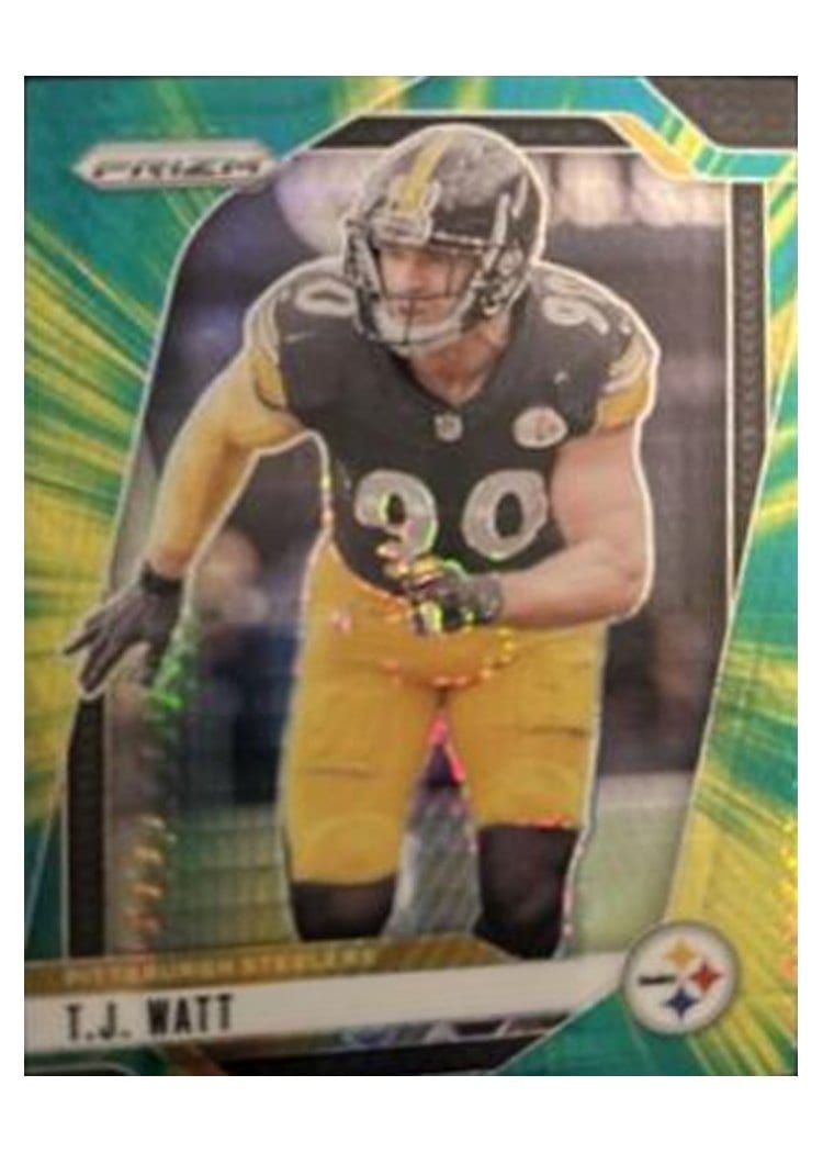 2024 Panini Prizm Base Set T.J. Watt #245 card