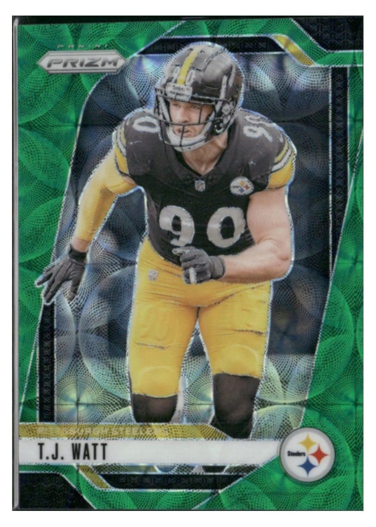 2024 Panini Prizm Base Set T.J. Watt #245 card