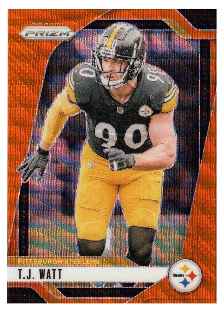 2024 Panini Prizm Base Set T.J. Watt #245 card