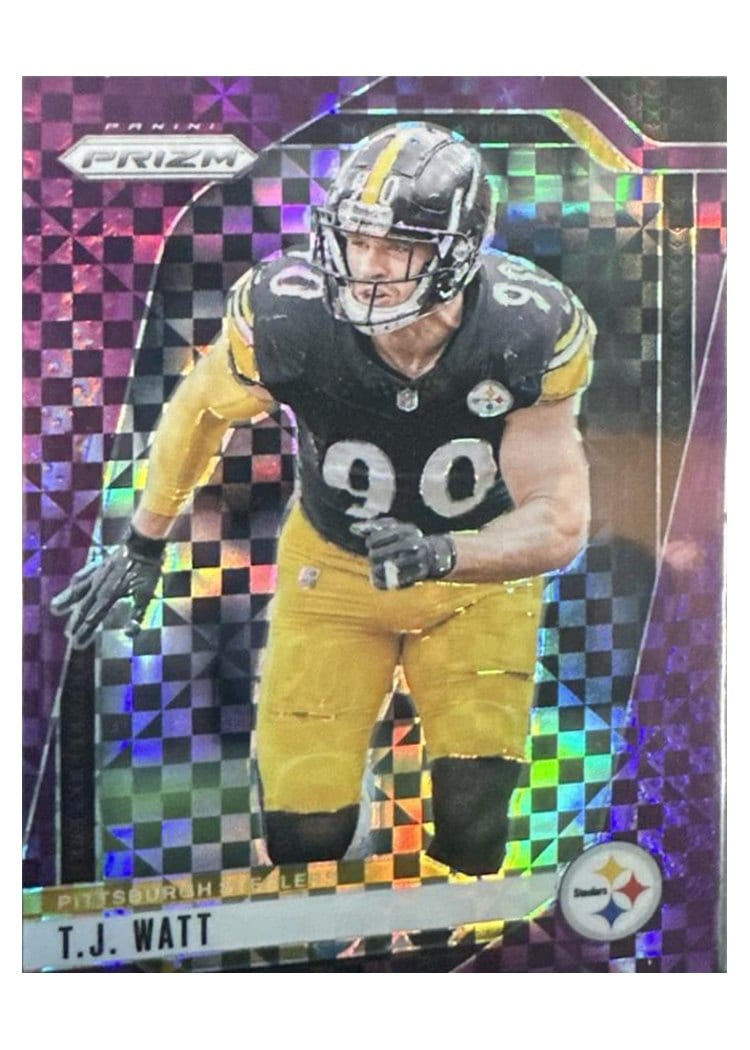 2024 Panini Prizm Base Set T.J. Watt #245 card