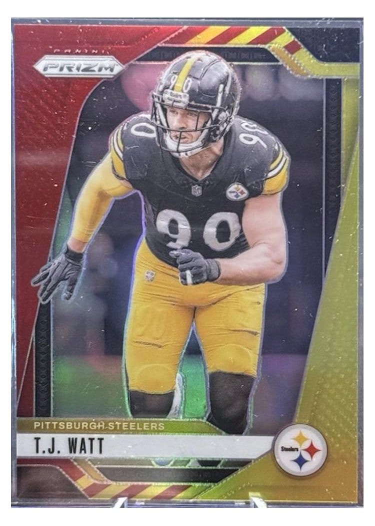 2024 Panini Prizm Base Set T.J. Watt #245 card