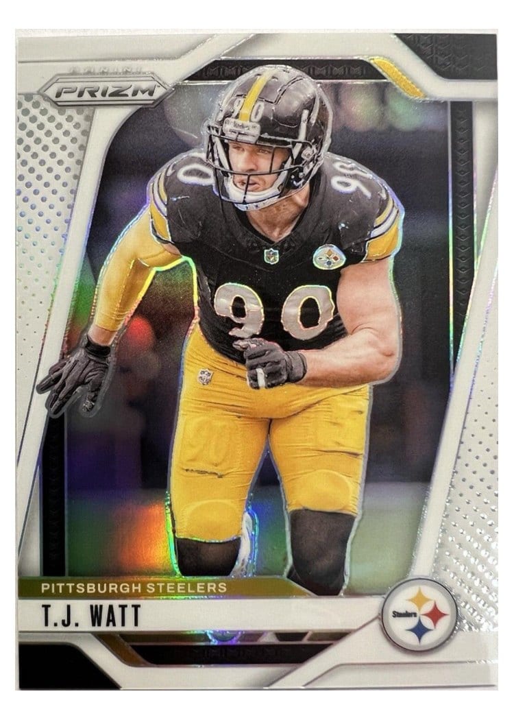 2024 Panini Prizm Base Set T.J. Watt #245 card
