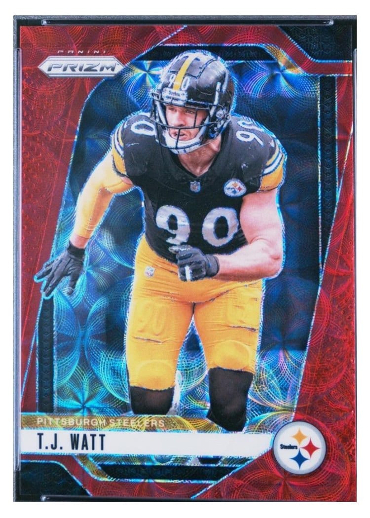 2024 Panini Prizm Base Set T.J. Watt #245 card