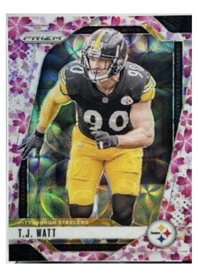 2024 Panini Prizm Base Set T.J. Watt #245 card