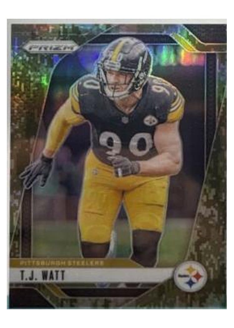 2024 Panini Prizm Base Set T.J. Watt #245 card