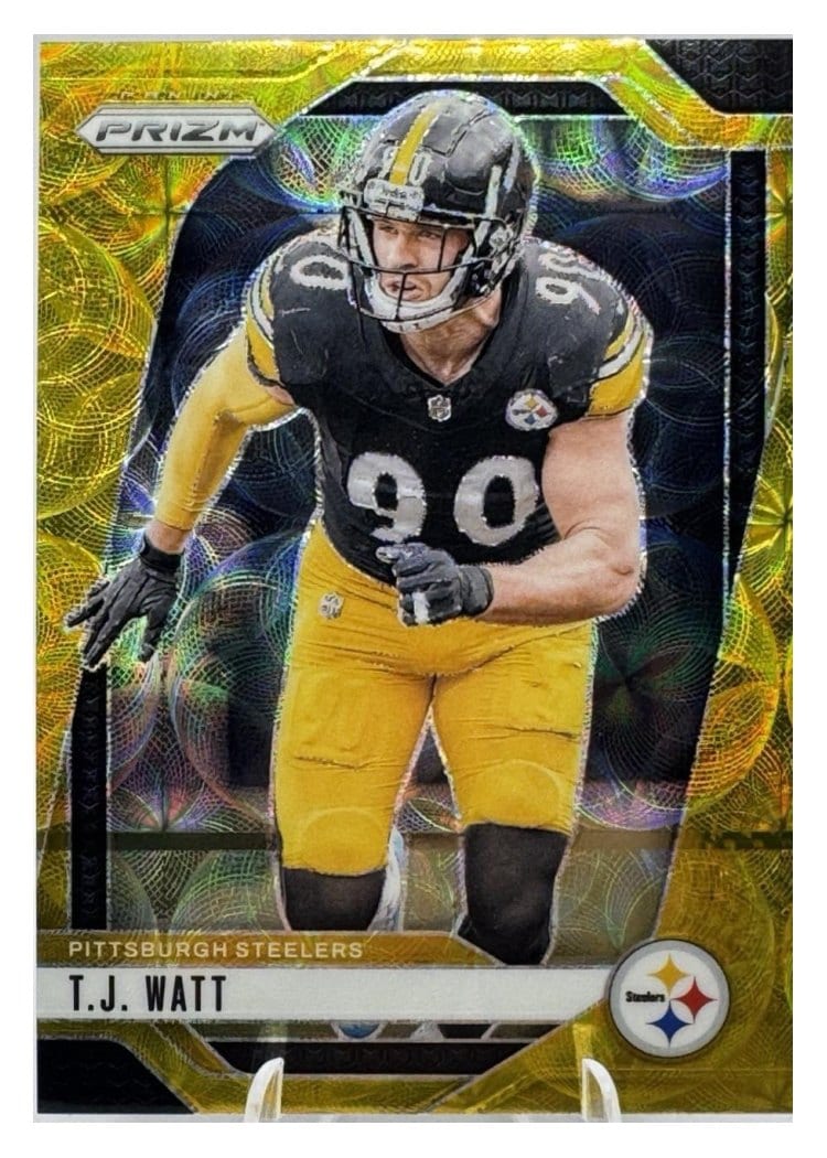 2024 Panini Prizm Base Set T.J. Watt #245 card