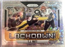 2024 Panini Prizm Lockdown T.J. Watt #10 card