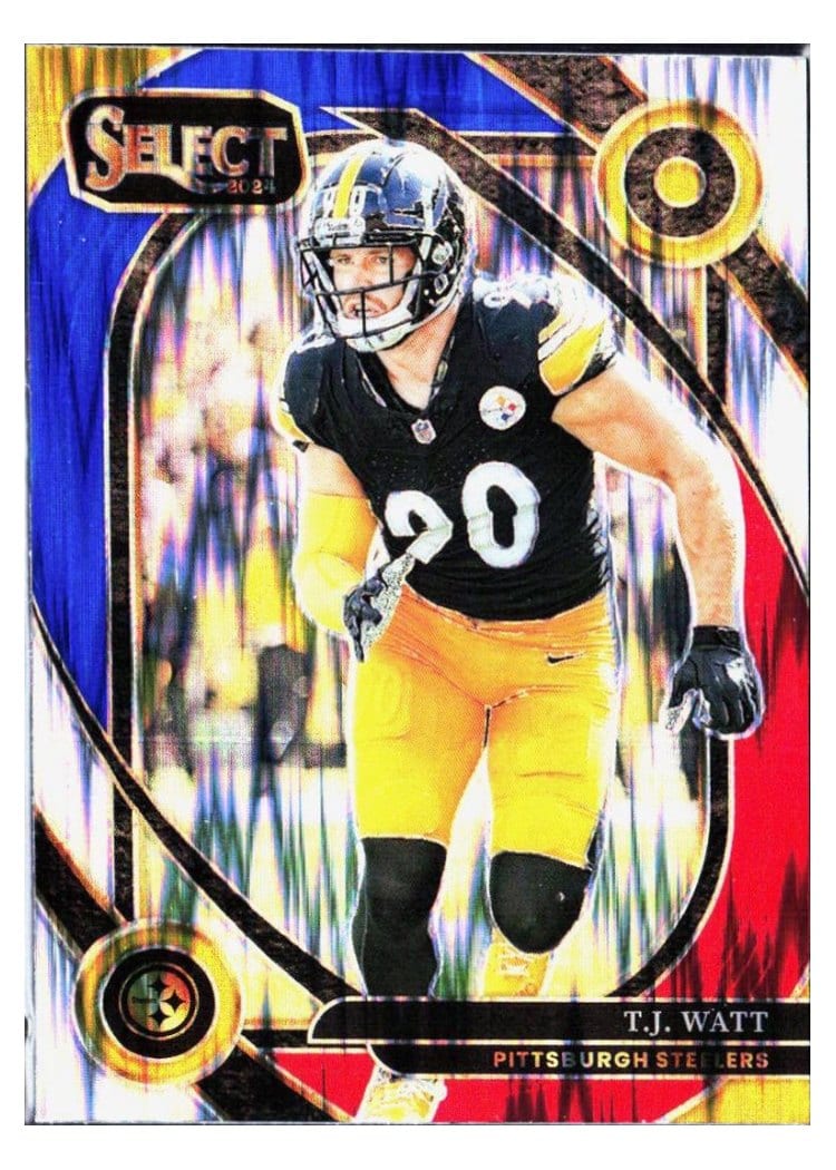 2024 Panini Select Base Set T.J. Watt #294 card