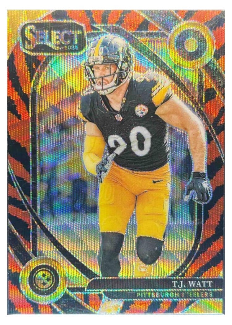 2024 Panini Select Base Set T.J. Watt #294 card