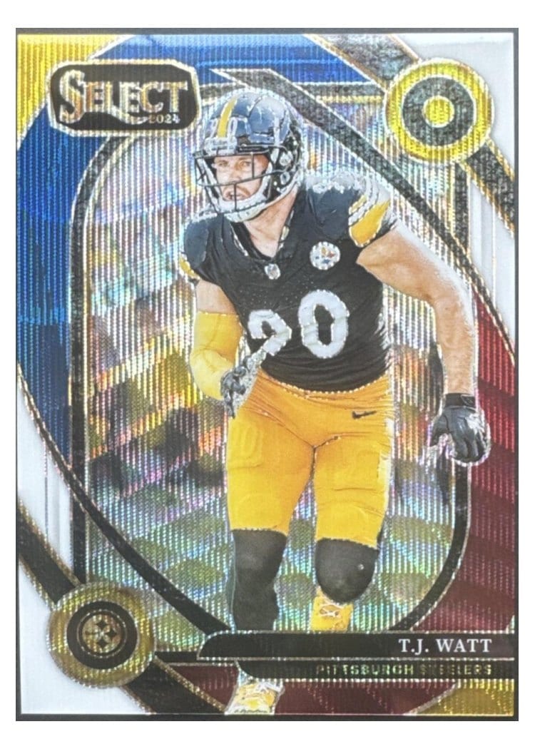 2024 Panini Select Base Set T.J. Watt #294 card