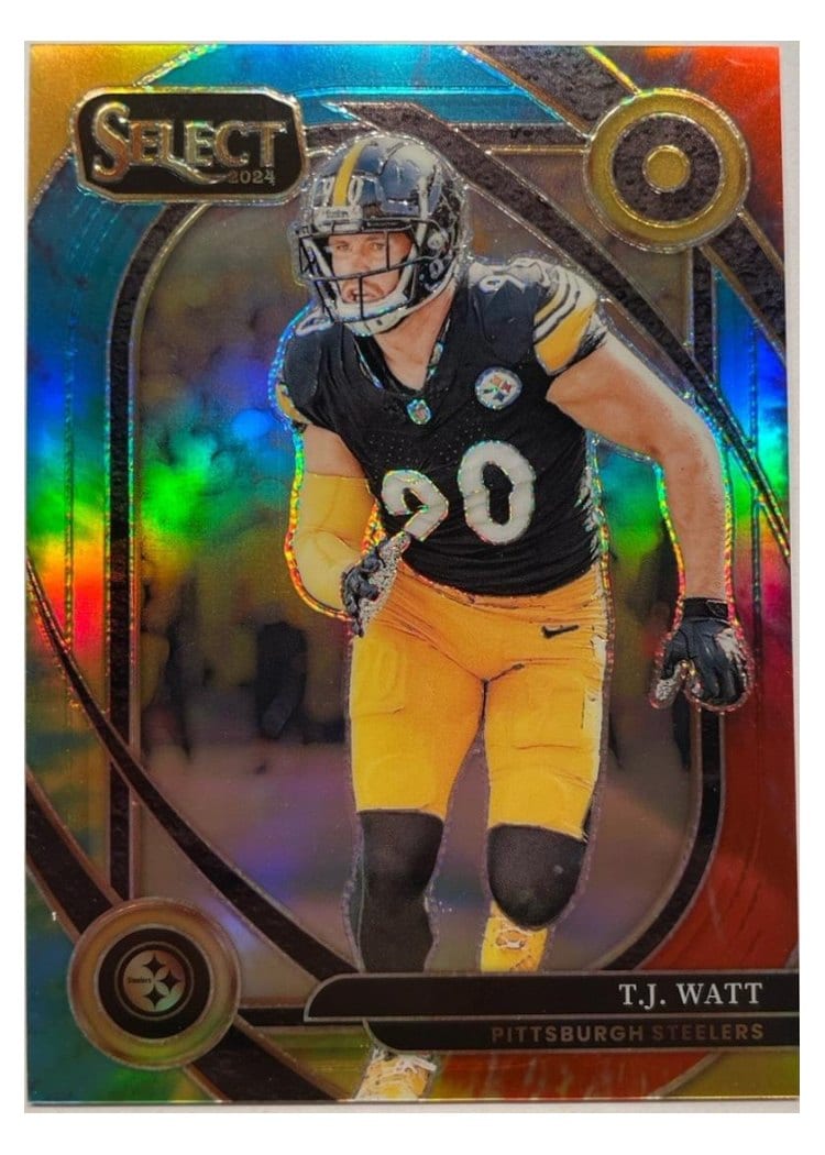 2024 Panini Select Base Set T.J. Watt #294 card