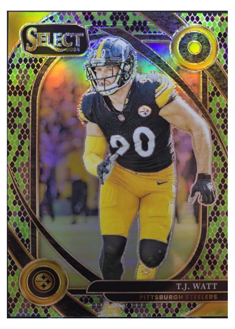 2024 Panini Select Base Set T.J. Watt #294 card