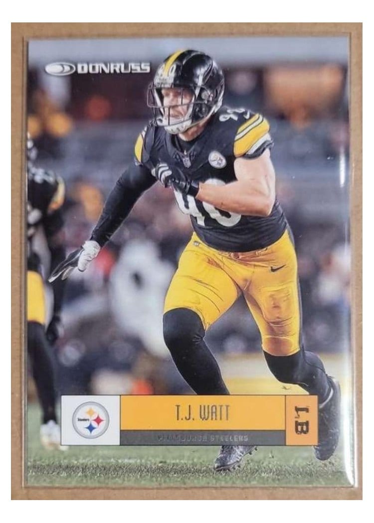 2025 Donruss Retro 2005 T.J. Watt #R05-TJW card