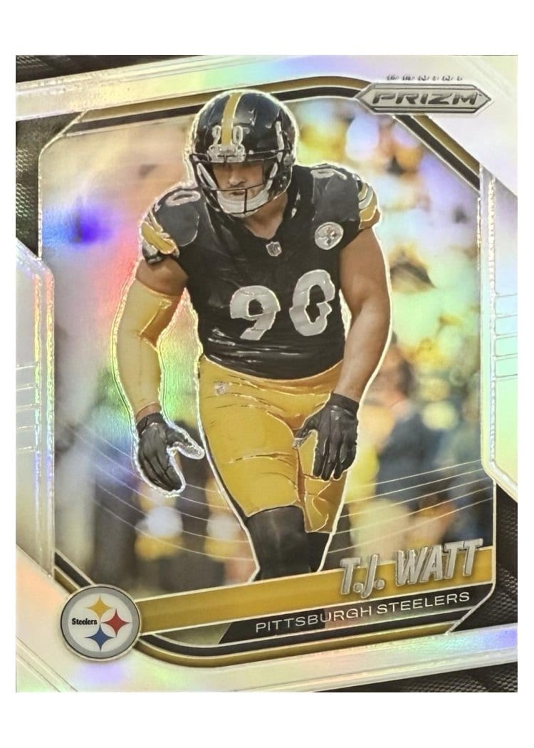 2025 Panini Prizm Base Set T.J. Watt #263 card