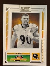 2025 Score The Franchise T.J. Watt #27 card