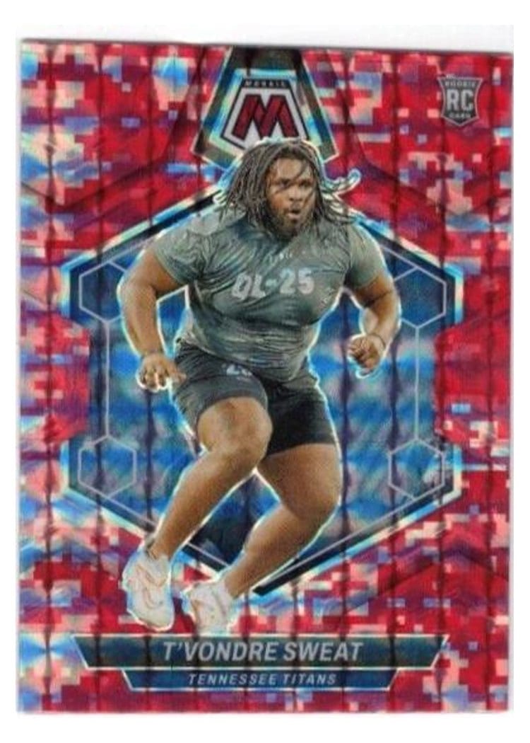 2024 Panini Mosaic Base Set T'Vondre Sweat #338 card