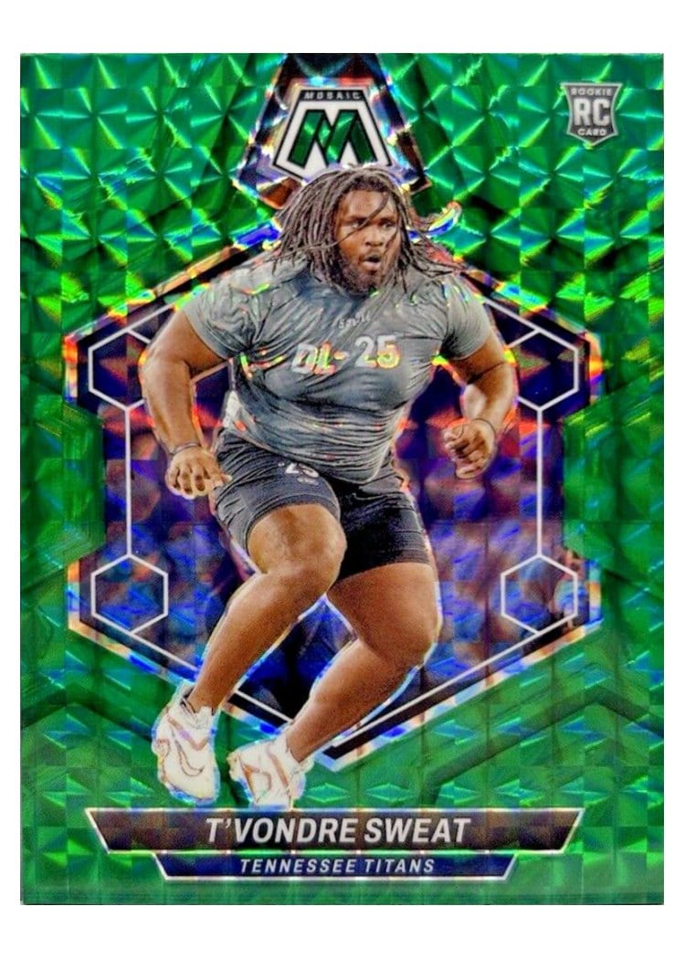 2024 Panini Mosaic Base Set T'Vondre Sweat #338 card