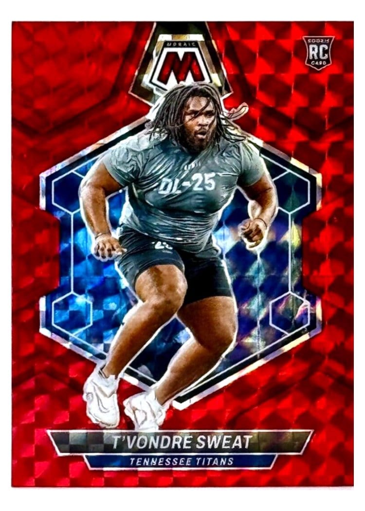 2024 Panini Mosaic Base Set T'Vondre Sweat #338 card