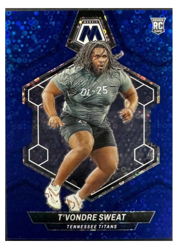 2024 Panini Mosaic Base Set T'Vondre Sweat #338 card