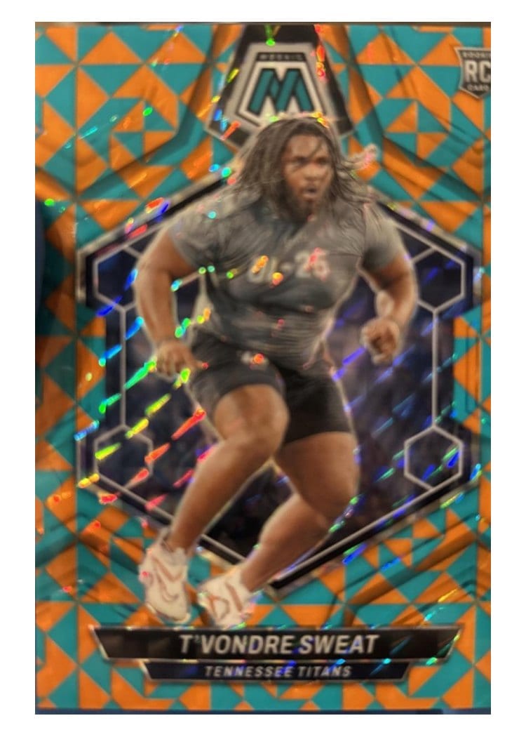 2024 Panini Mosaic Base Set T'Vondre Sweat Tessellation #338 card