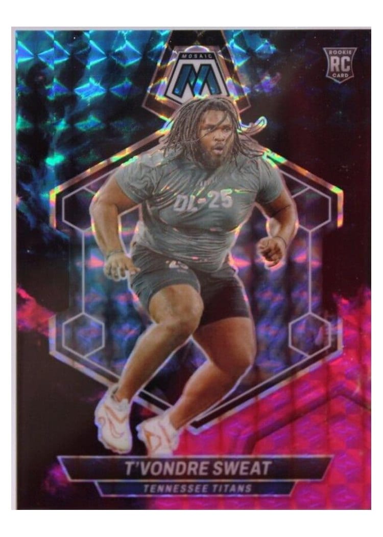 2024 Panini Mosaic Base Set T'Vondre Sweat #338 card