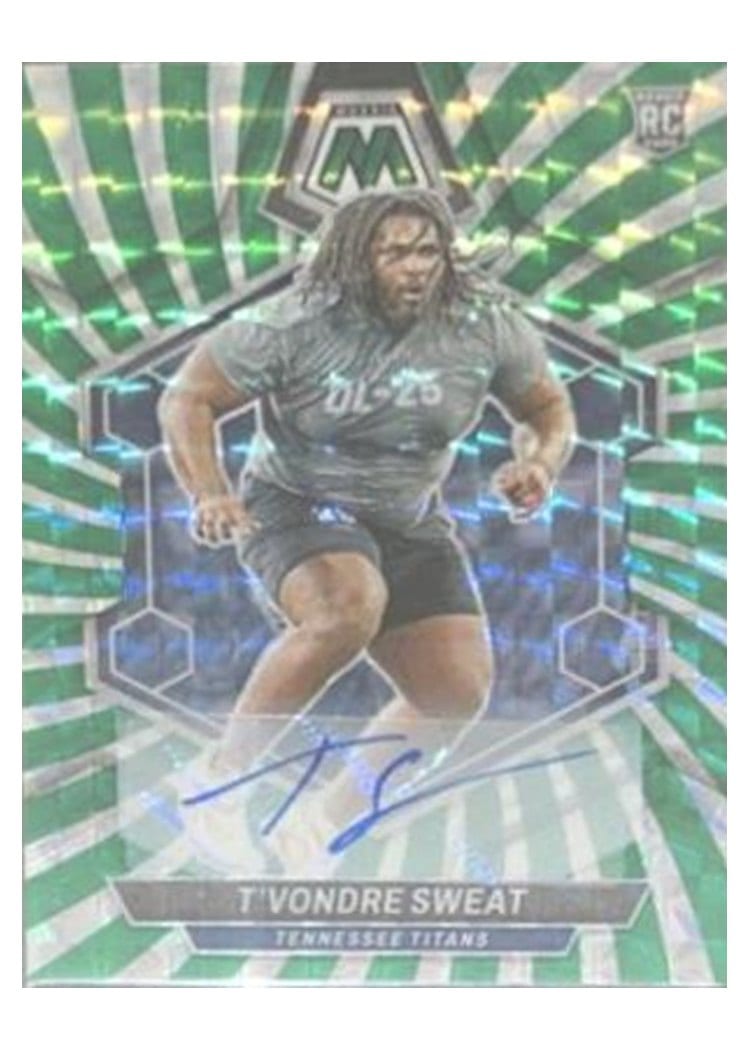 2024 Panini Mosaic Base Set T'Vondre Sweat #338 card
