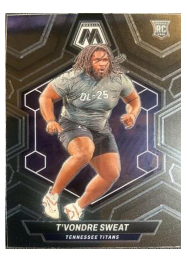 2024 Panini Mosaic Base Set T'Vondre Sweat #338 card