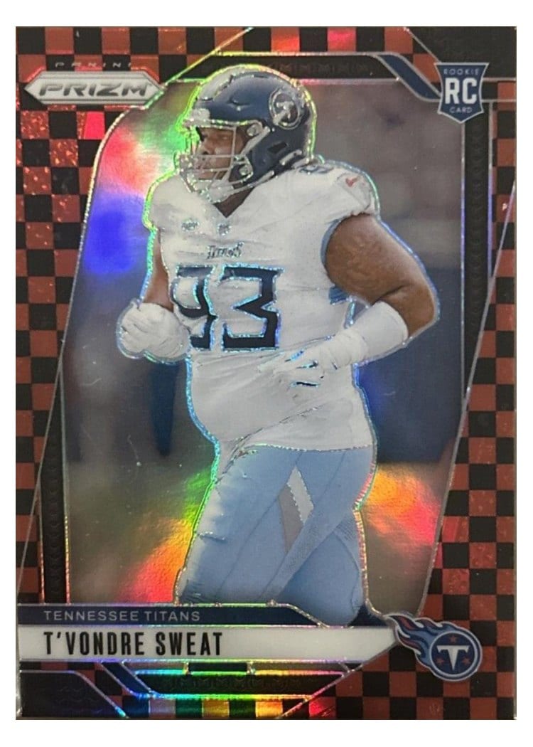 2024 Panini Prizm Base Set T'Vondre Sweat #394 card