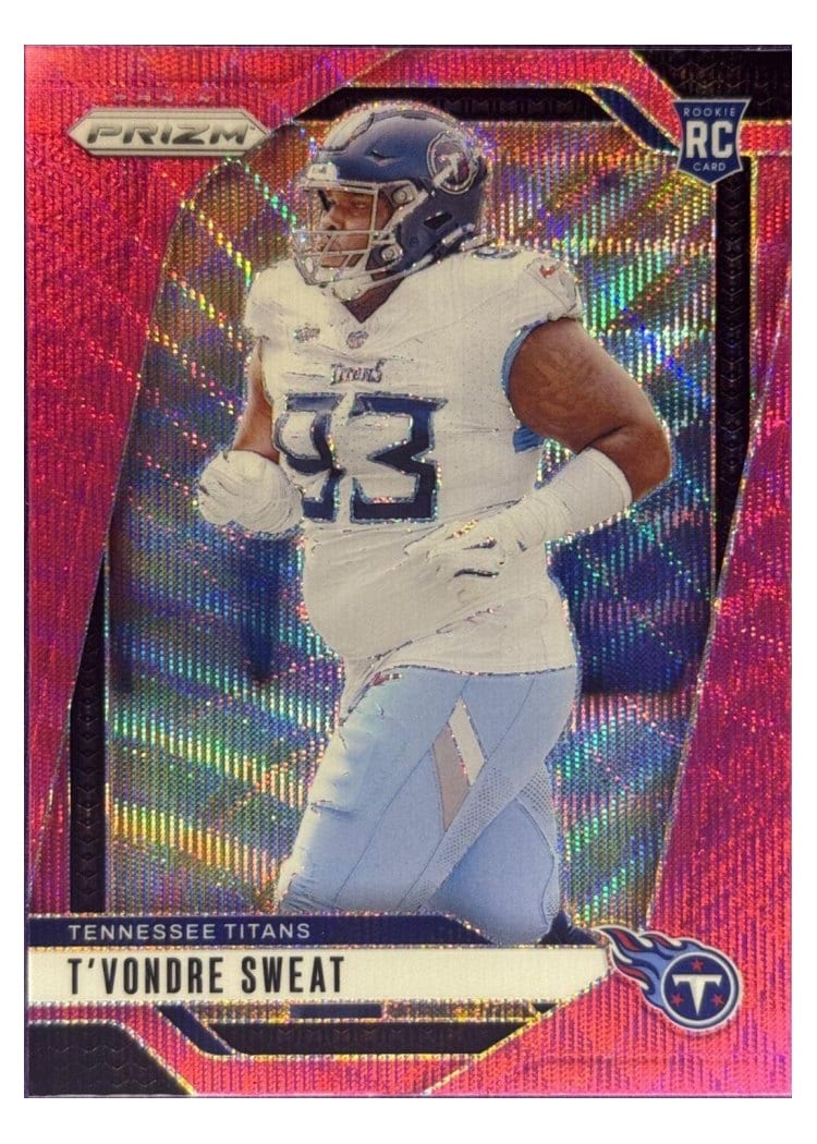 2024 Panini Prizm Base Set T'Vondre Sweat #394 card