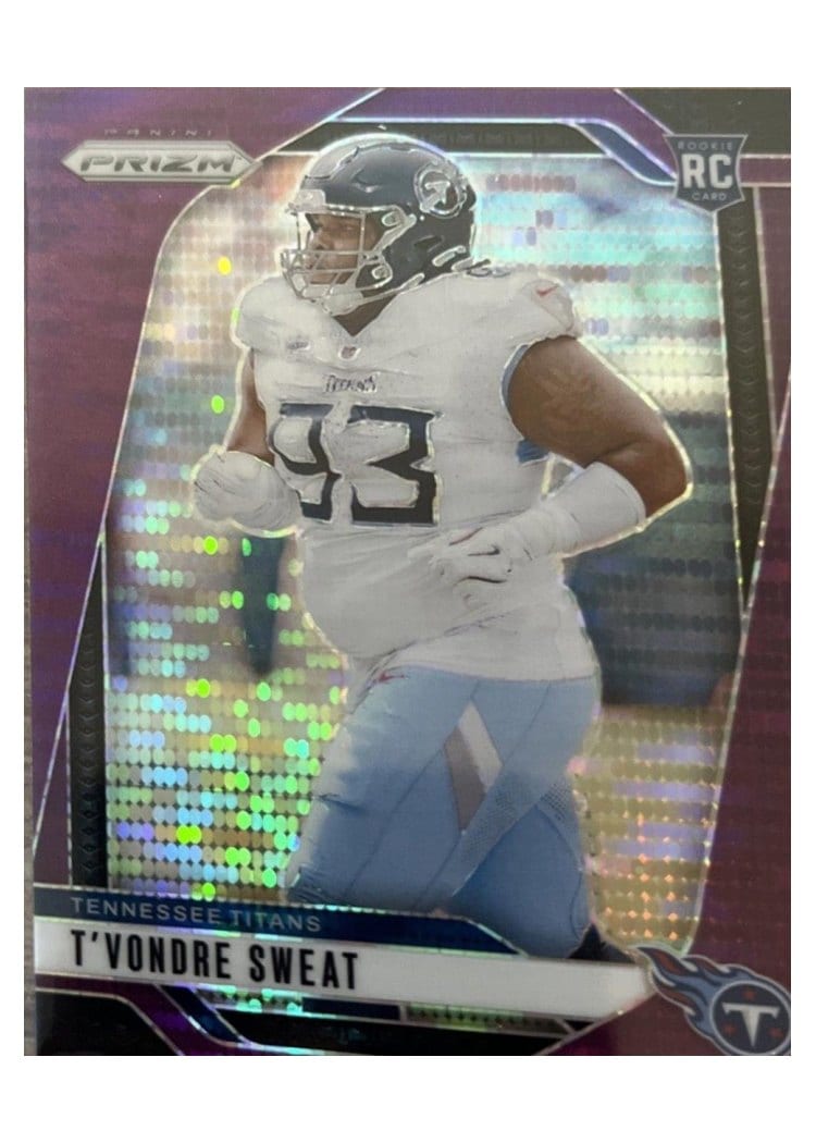 2024 Panini Prizm Base Set T'Vondre Sweat #394 card