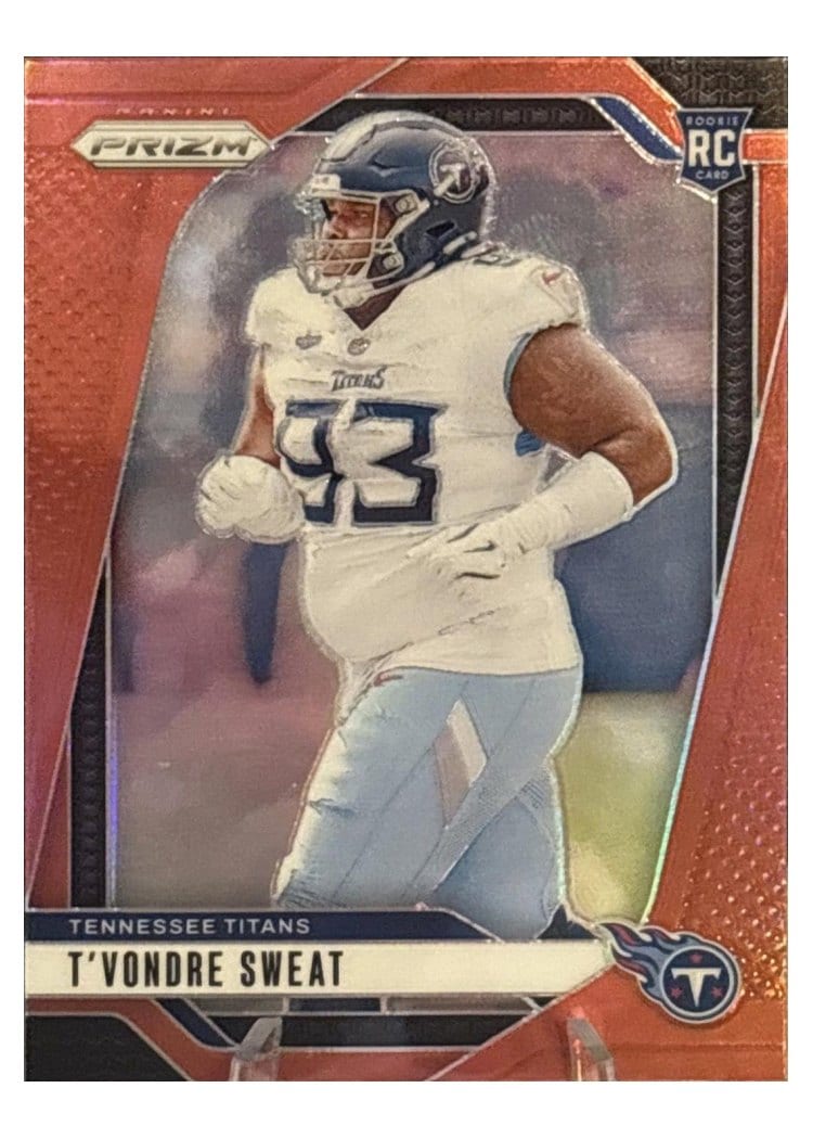2024 Panini Prizm Base Set T'Vondre Sweat #394 card