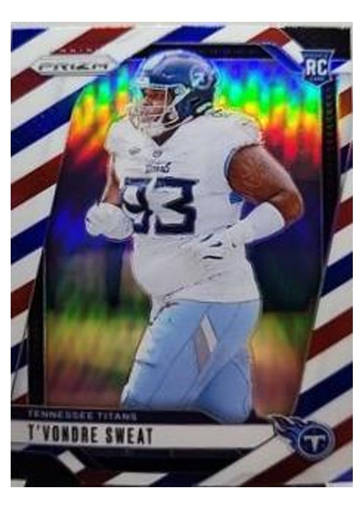 2024 Panini Prizm Base Set T'Vondre Sweat #394 card