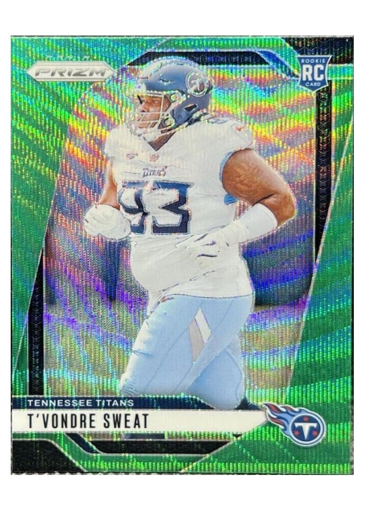 2024 Panini Prizm Base Set T'Vondre Sweat #394 card