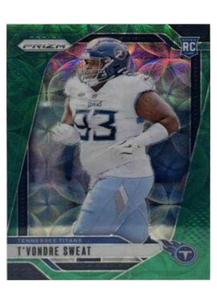 2024 Panini Prizm Base Set T'Vondre Sweat Green Scope #394 card