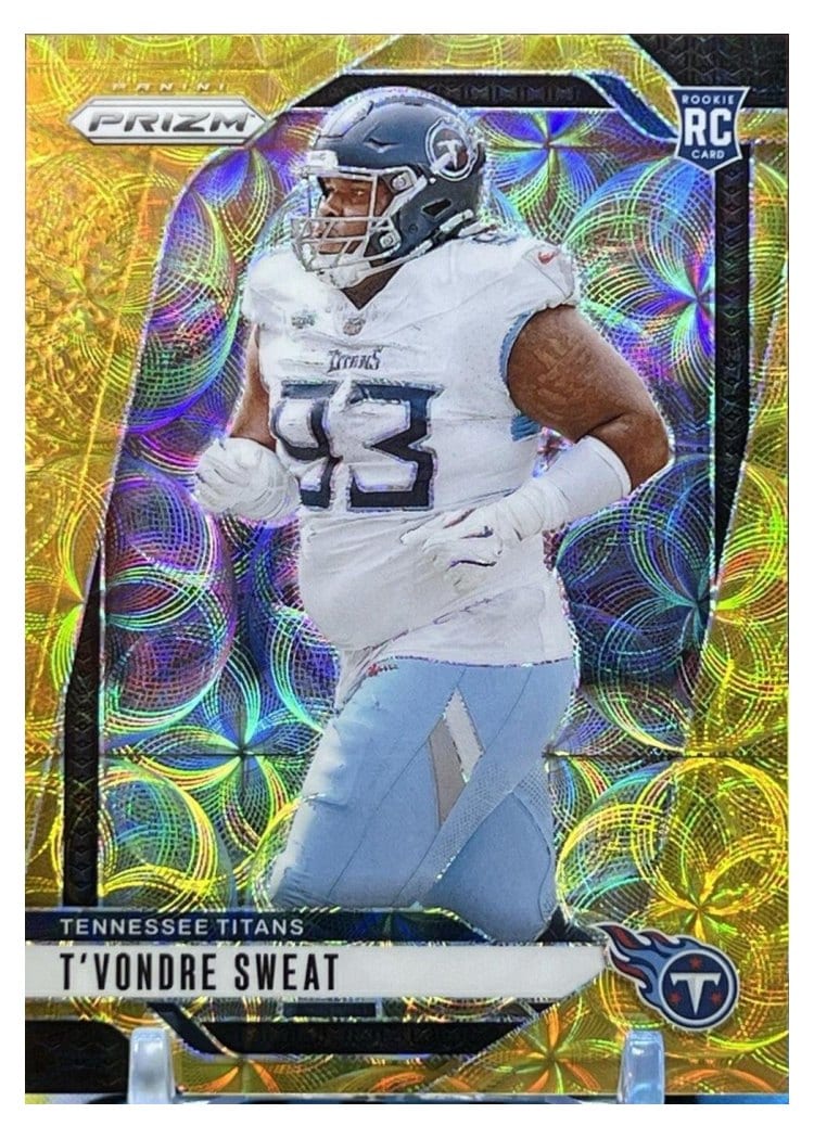 2024 Panini Prizm Base Set T'Vondre Sweat #394 card