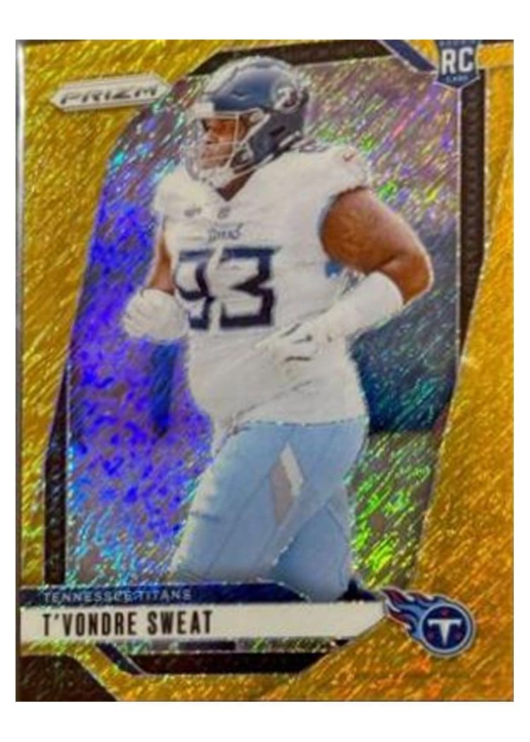 2024 Panini Prizm Base Set T'Vondre Sweat #394 card