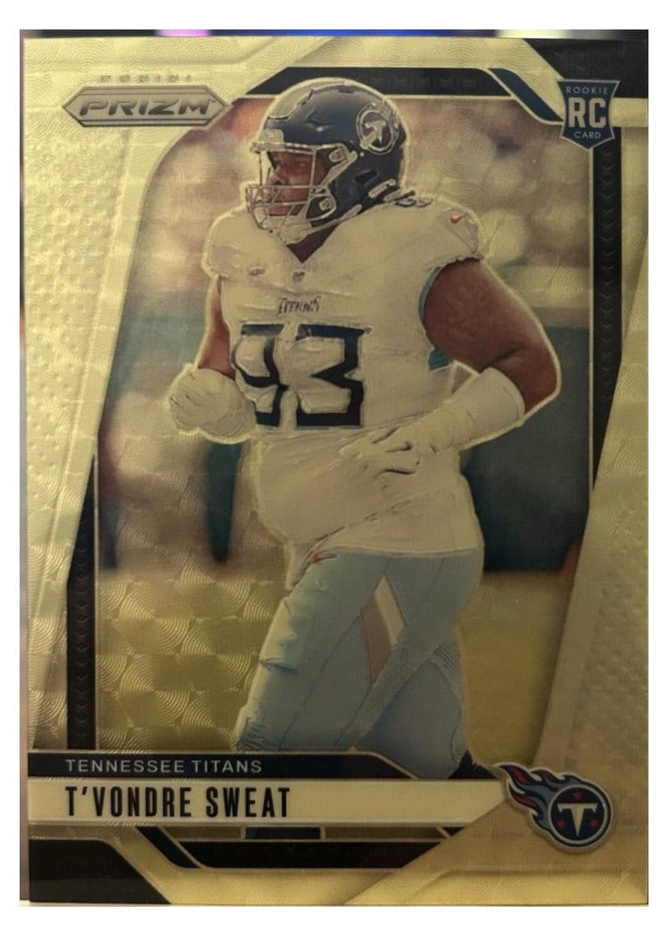 2024 Panini Prizm Base Set T'Vondre Sweat #394 card
