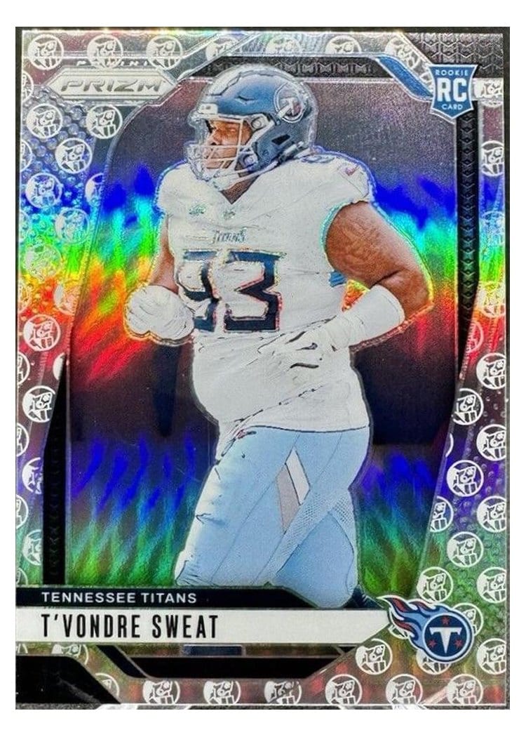 2024 Panini Prizm Base Set T'Vondre Sweat #394 card
