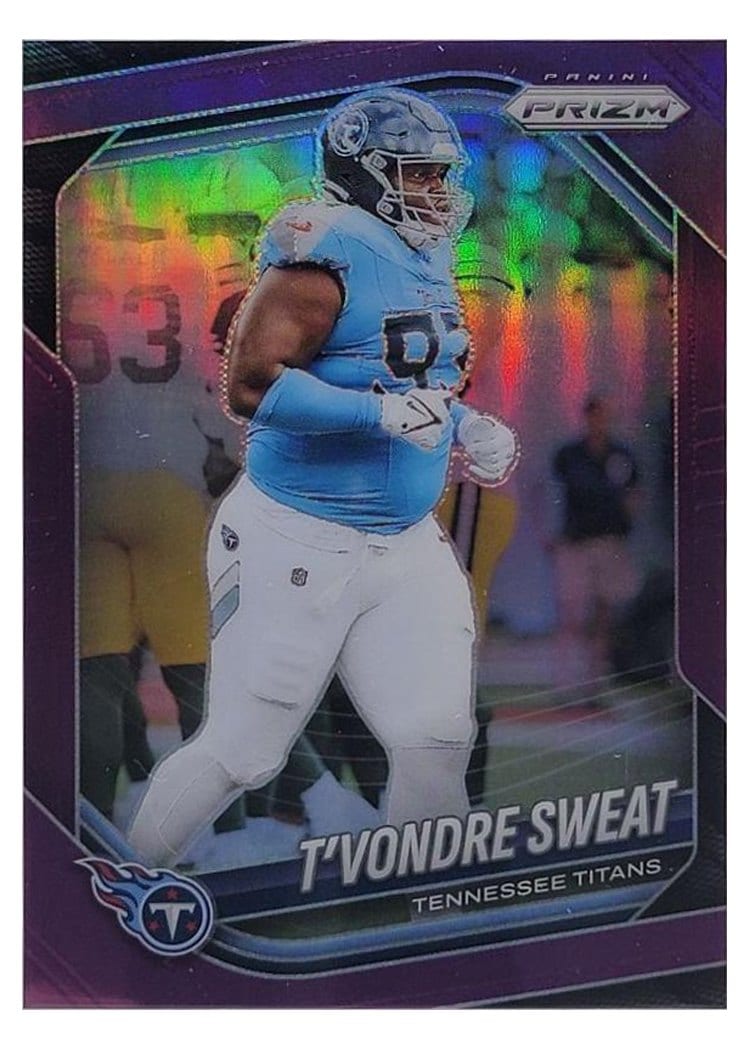 2025 Panini Prizm Base Set T'Vondre Sweat #80 card