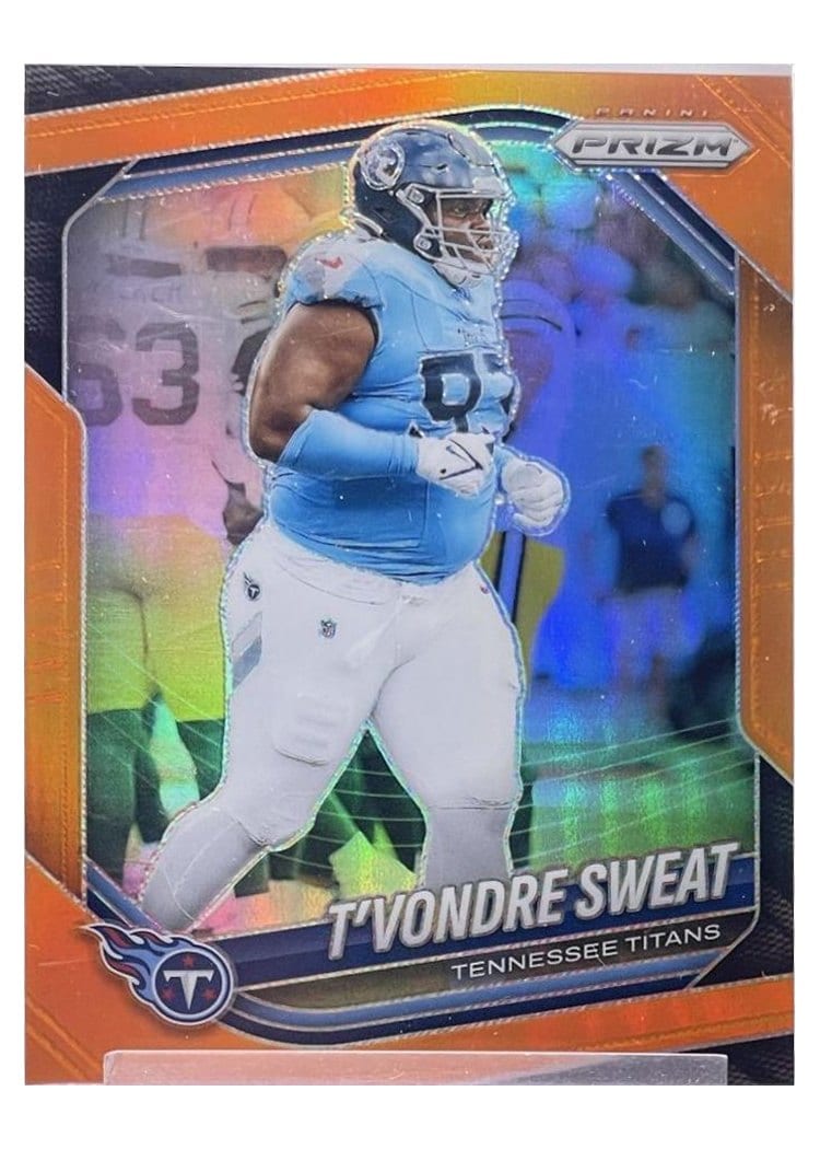 2025 Panini Prizm Base Set T'Vondre Sweat #80 card