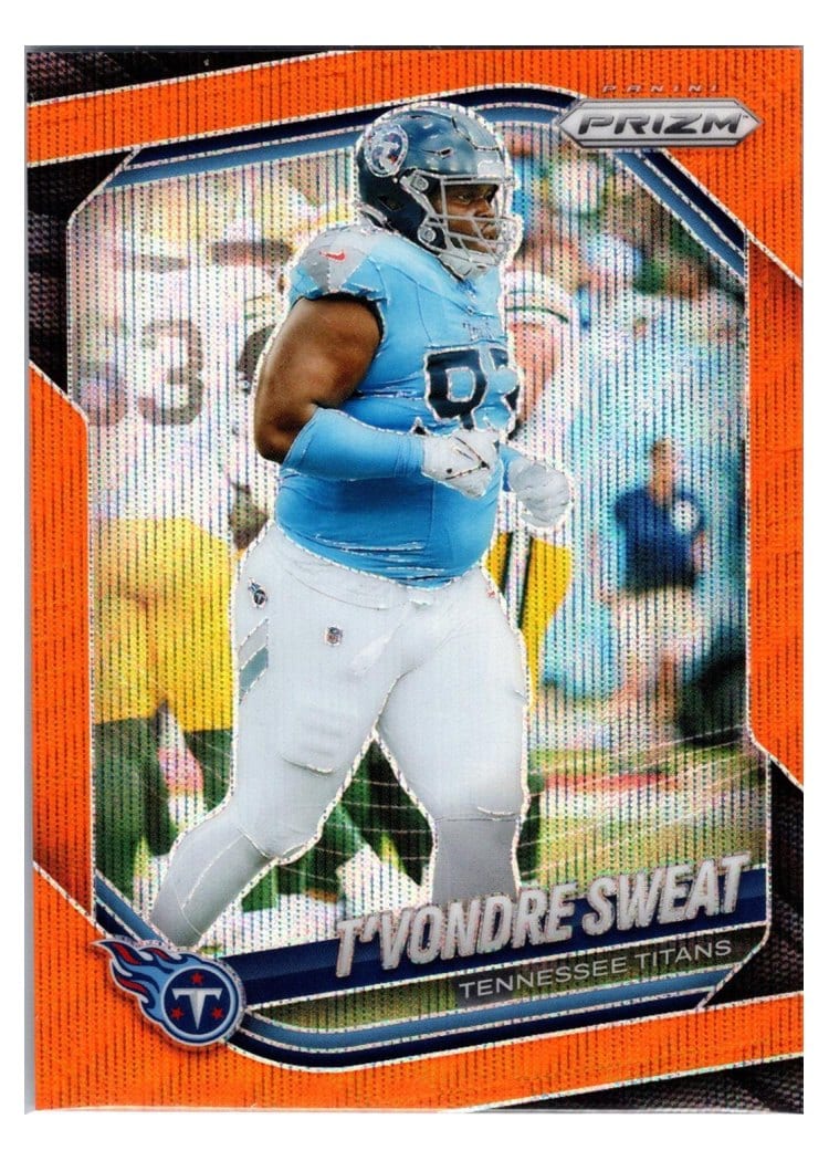2025 Panini Prizm Base Set T'Vondre Sweat #80 card